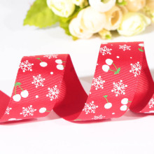 hot sale snowflake ribbon printed character ribbons for sale